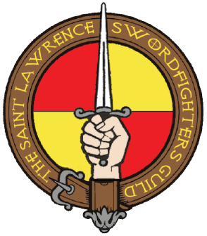 Saint Lawrence Sword Fighters Guild Logo